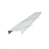 Планка декоративная на столб 60мм 17х62 х 2500 NormanMP (ПЭ-01-7035-0.5)